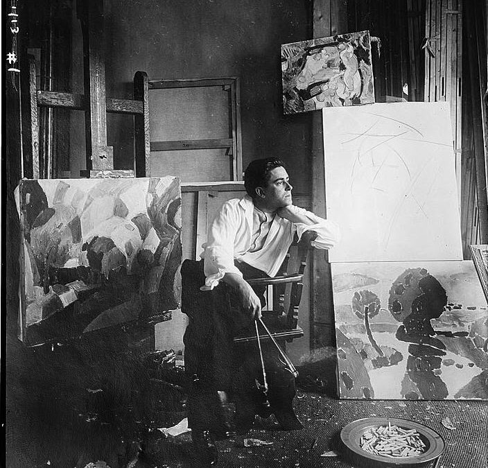 PICABIA EN SU ESTUDIO